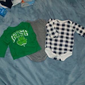 3 boys long sleeve shirts